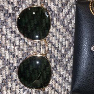 Round Metal RayBan Sunglasses
